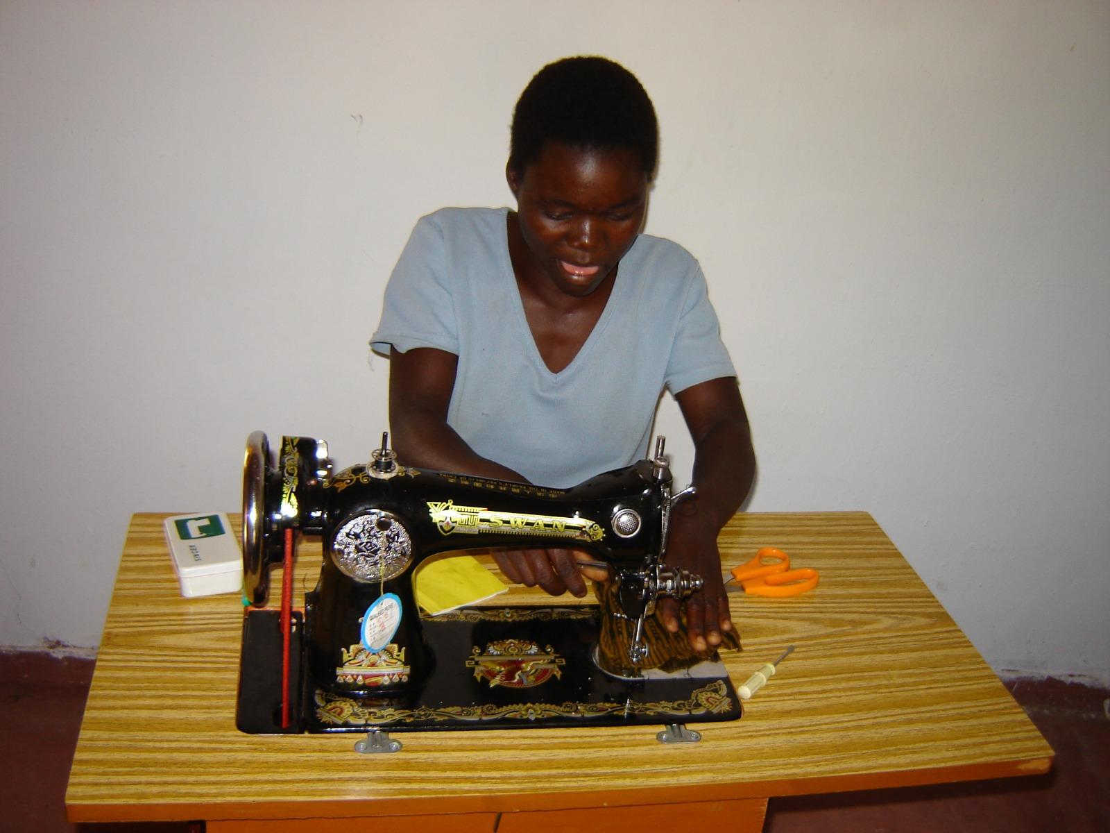 Sewing Program in Action