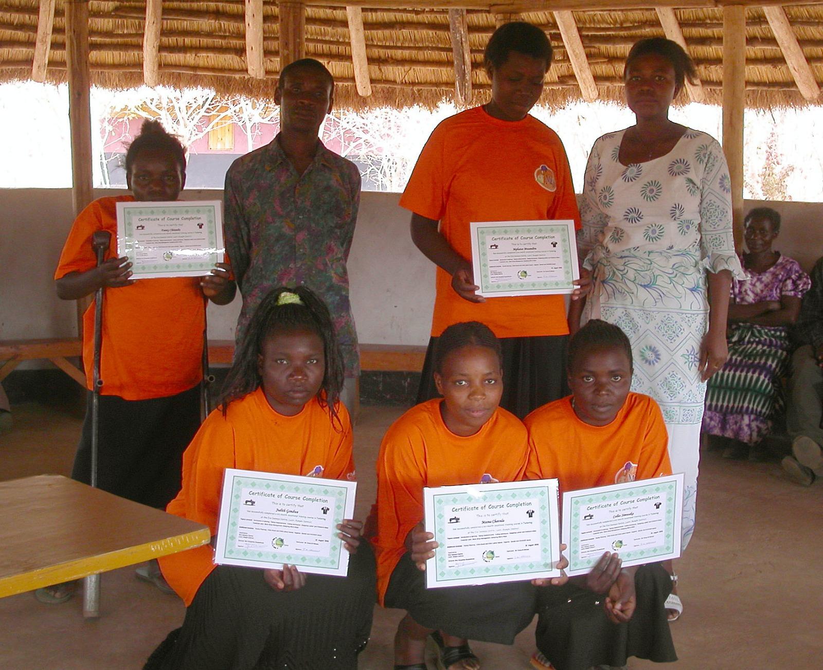 Community members working together